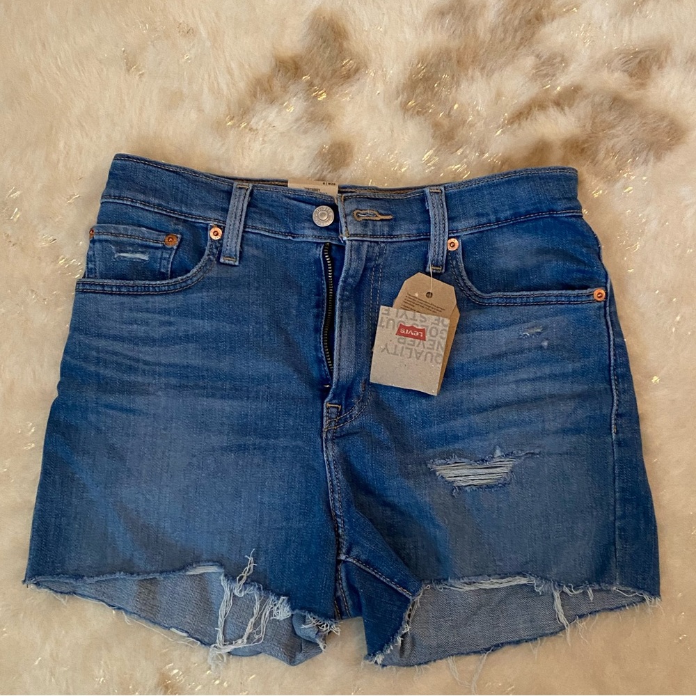 Levi High Rise Shorts